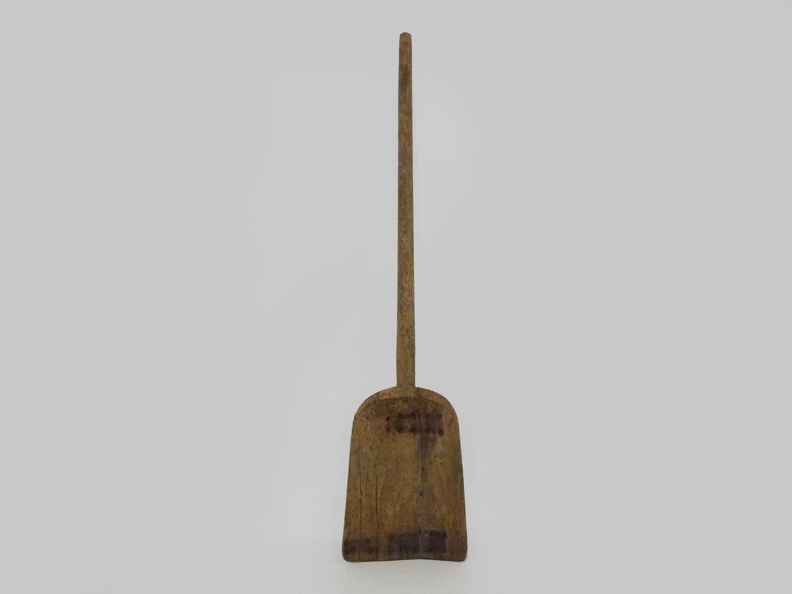 Antique Wooden Baker's Peel, Bread Peel. French Folk Art.