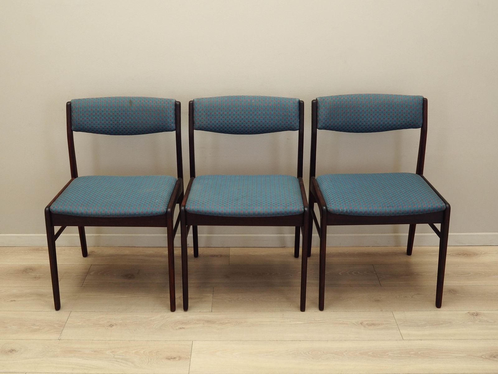 Set Of Three Vintage Chairs Danish Design 1970s Production Denmark photo 929.0