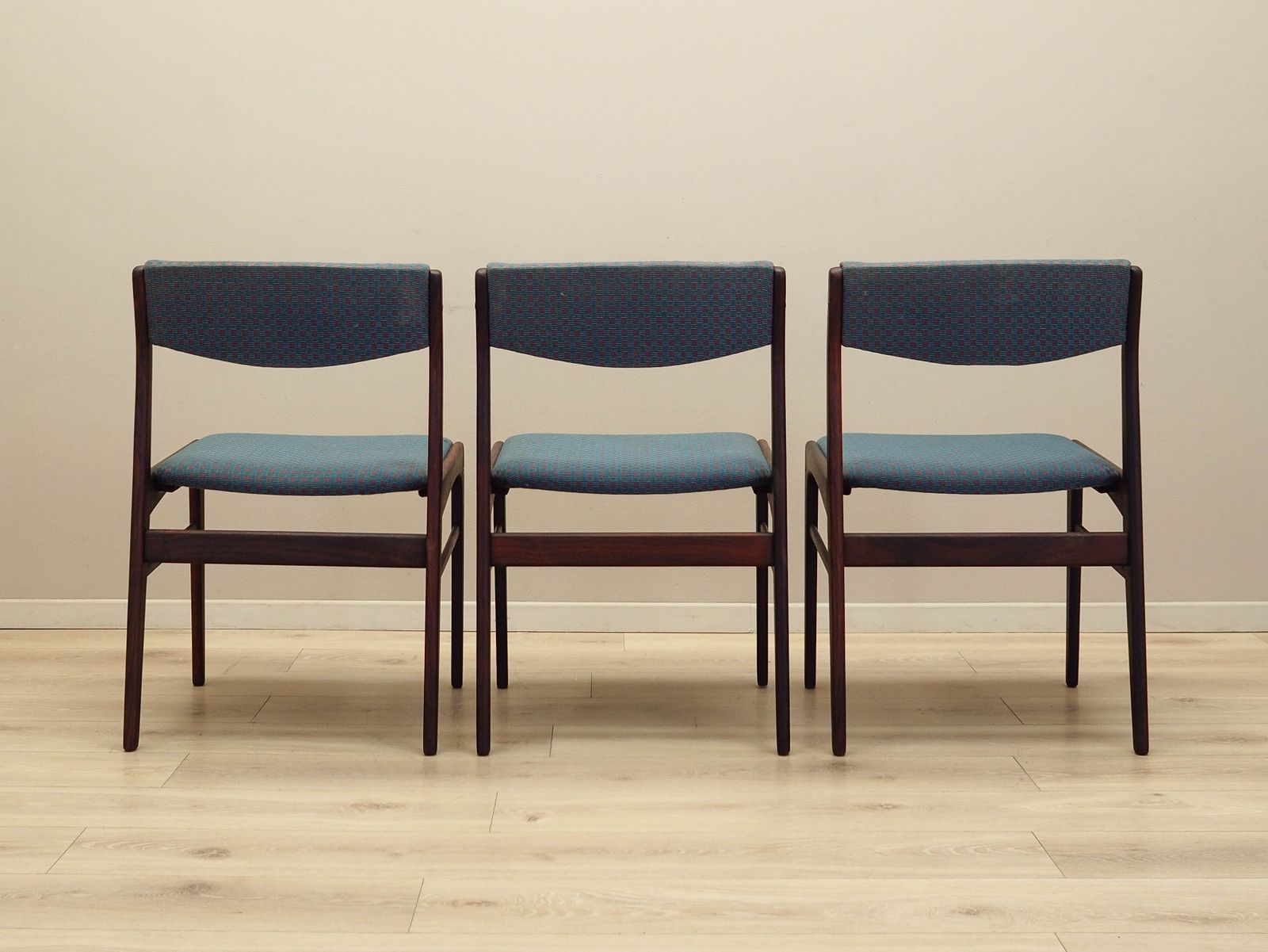 photo buy Set Van Drie Vintage Stoelen, Deens Design, Jaren 1970, Geproduceerd In Denemarken
