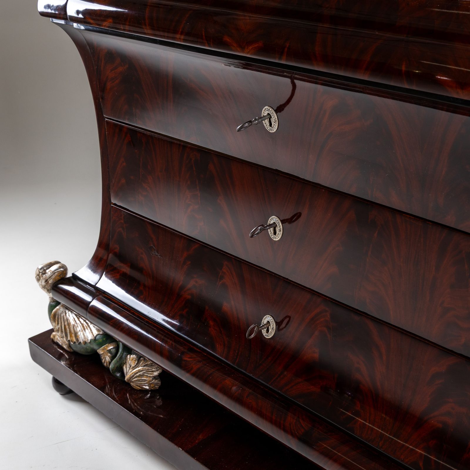 Empire Chest Of Drawers In Mahogany, Spain, Early 19th Century photo 10510.0