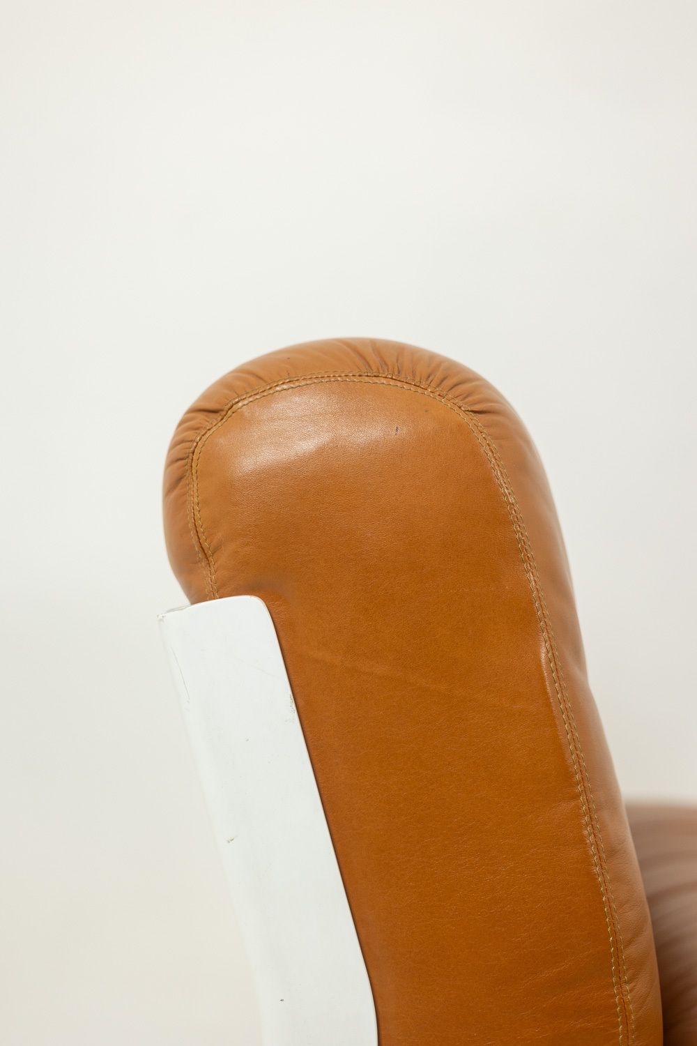 Furniture Mario Bellini, For B&B Amanta Leather Armchair. Circa 1970 photo