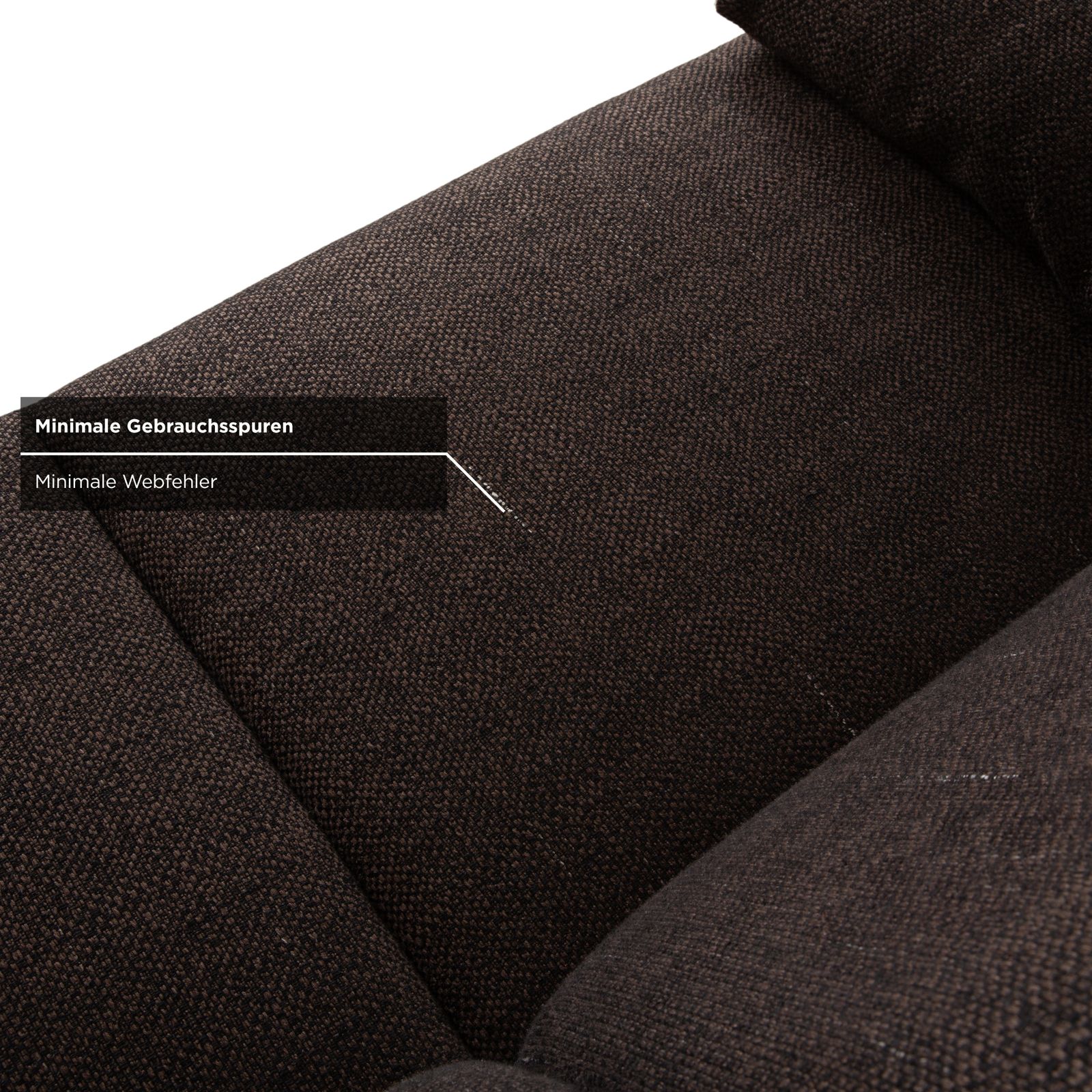 Canapé d'angle Ewald Schillig Concept Plus en tissu brun gris photo 1676.0