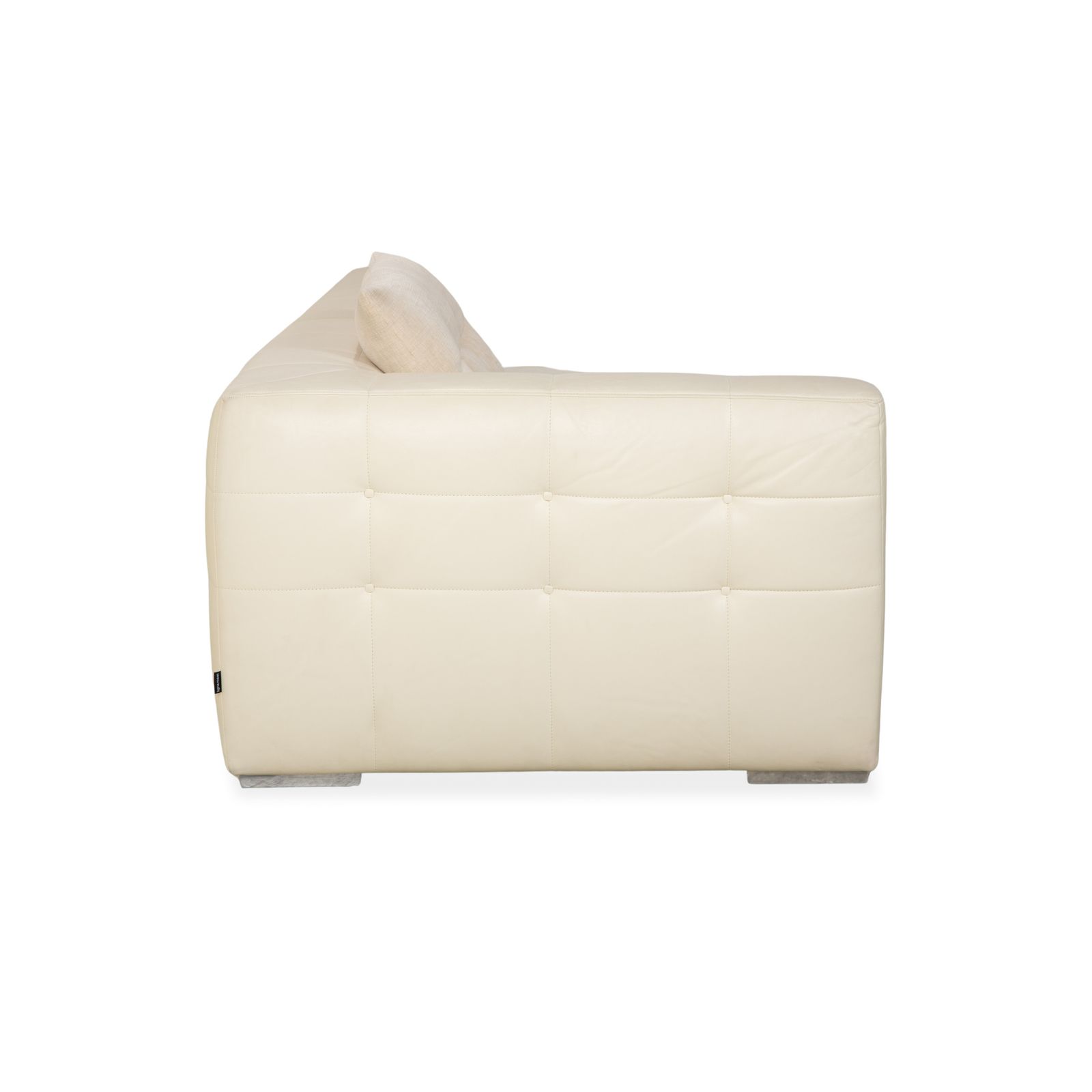 photo for sale Canapé 4 places Ligne Roset Malhoun en cuir crème