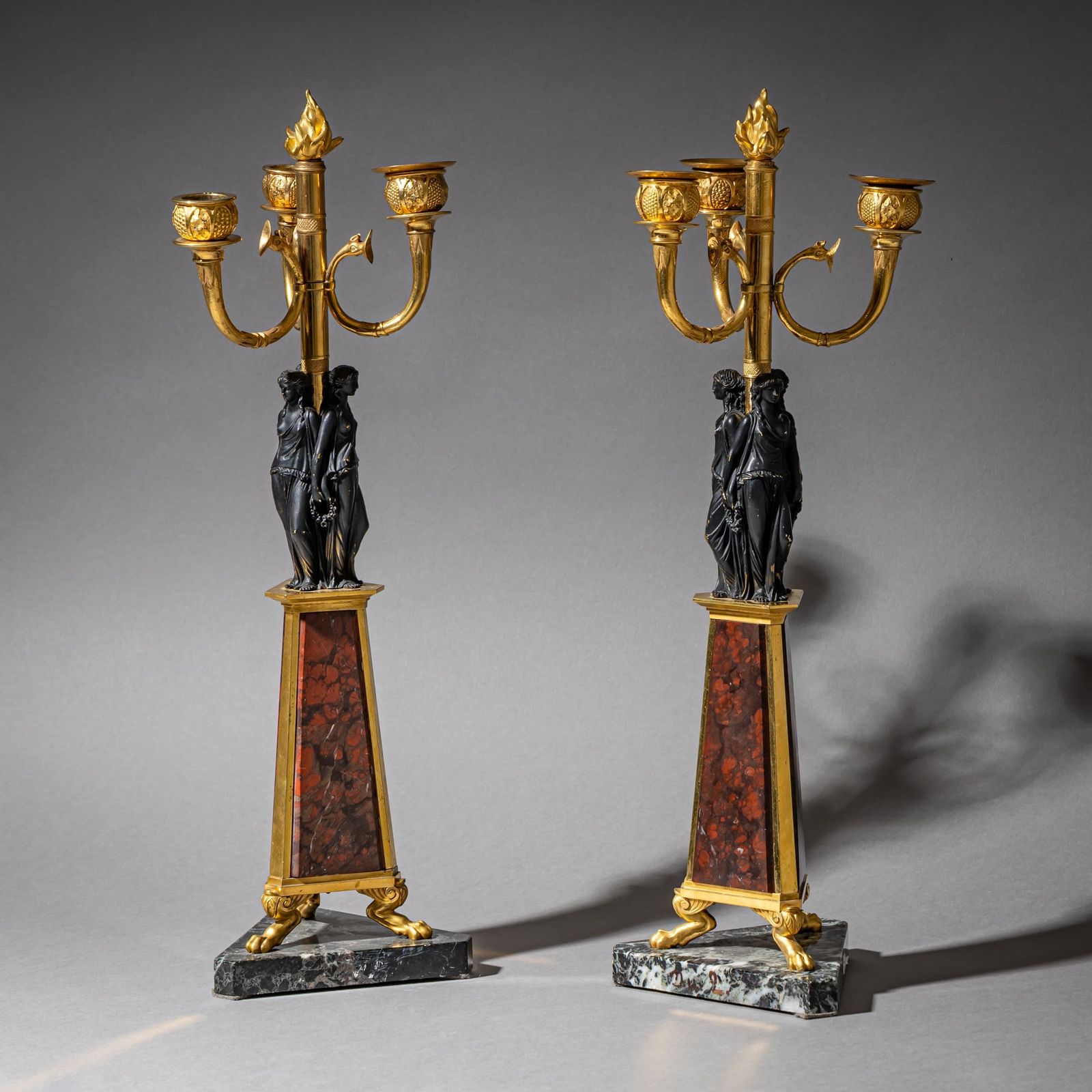 Pair Of Girandoles, Probably Italy, 19th Century photo buy