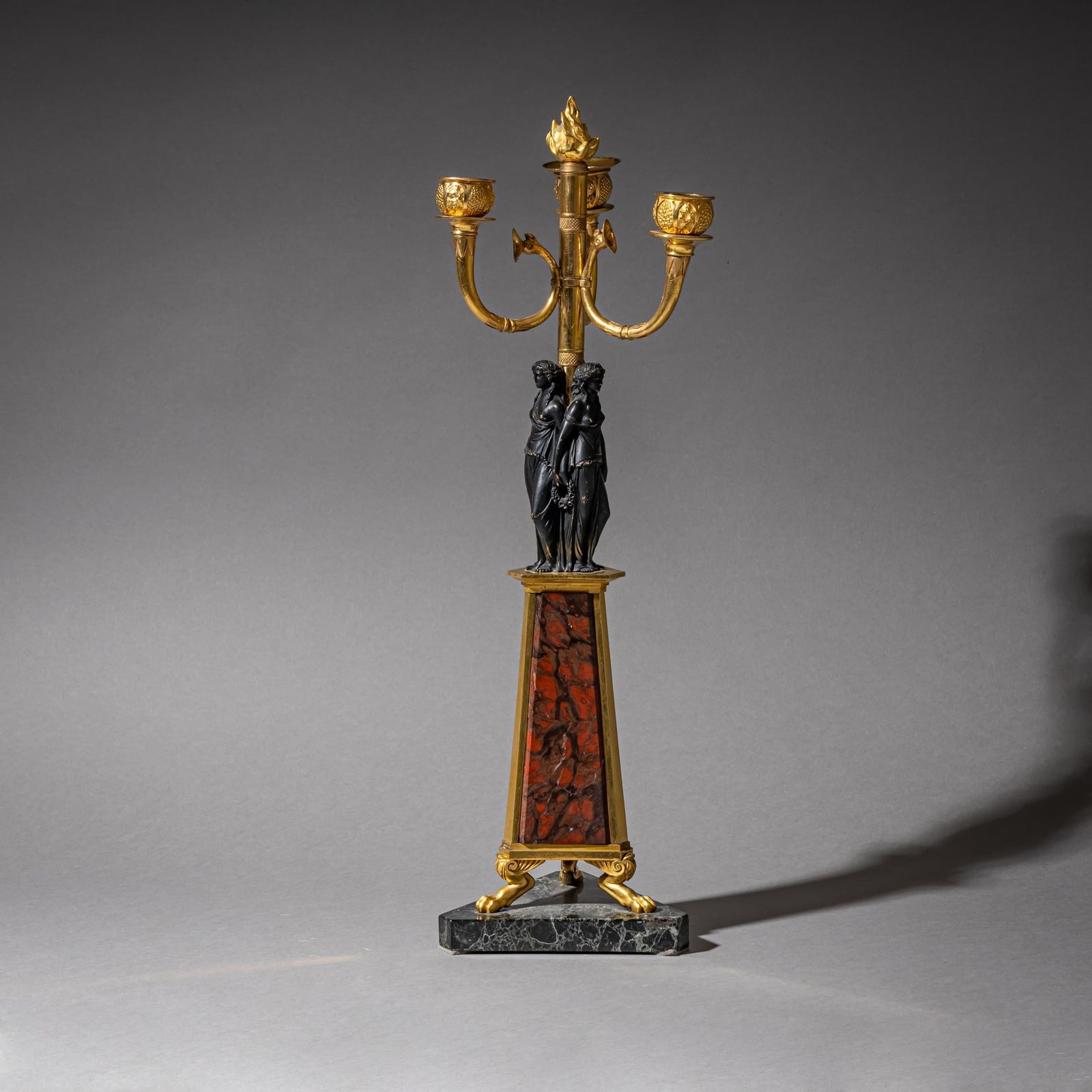 Home Decor Pair Of Girandoles, Probably Italy, 19th Century photo