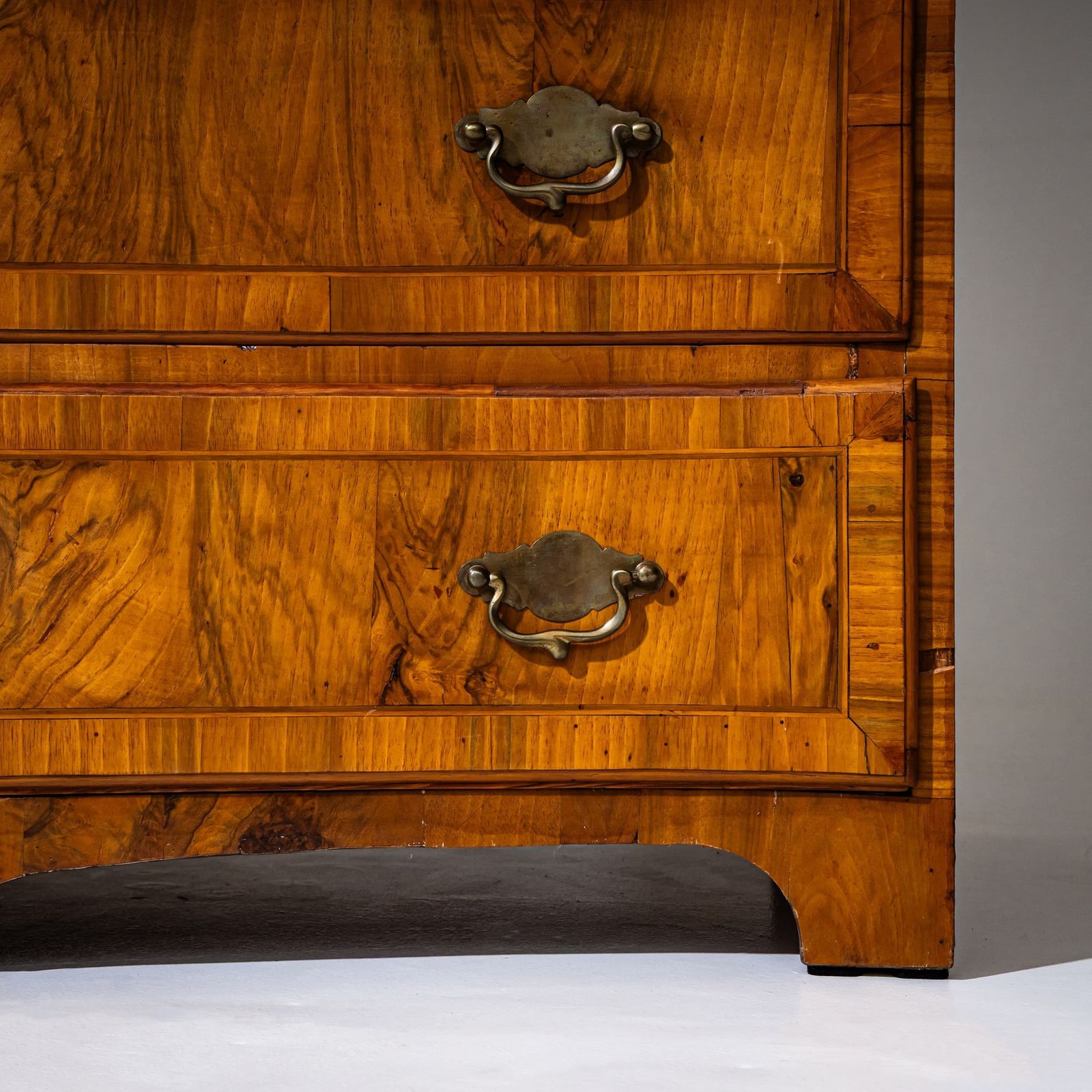 Baroque Secretary In Walnut, 18th/19th Century photo vinterior