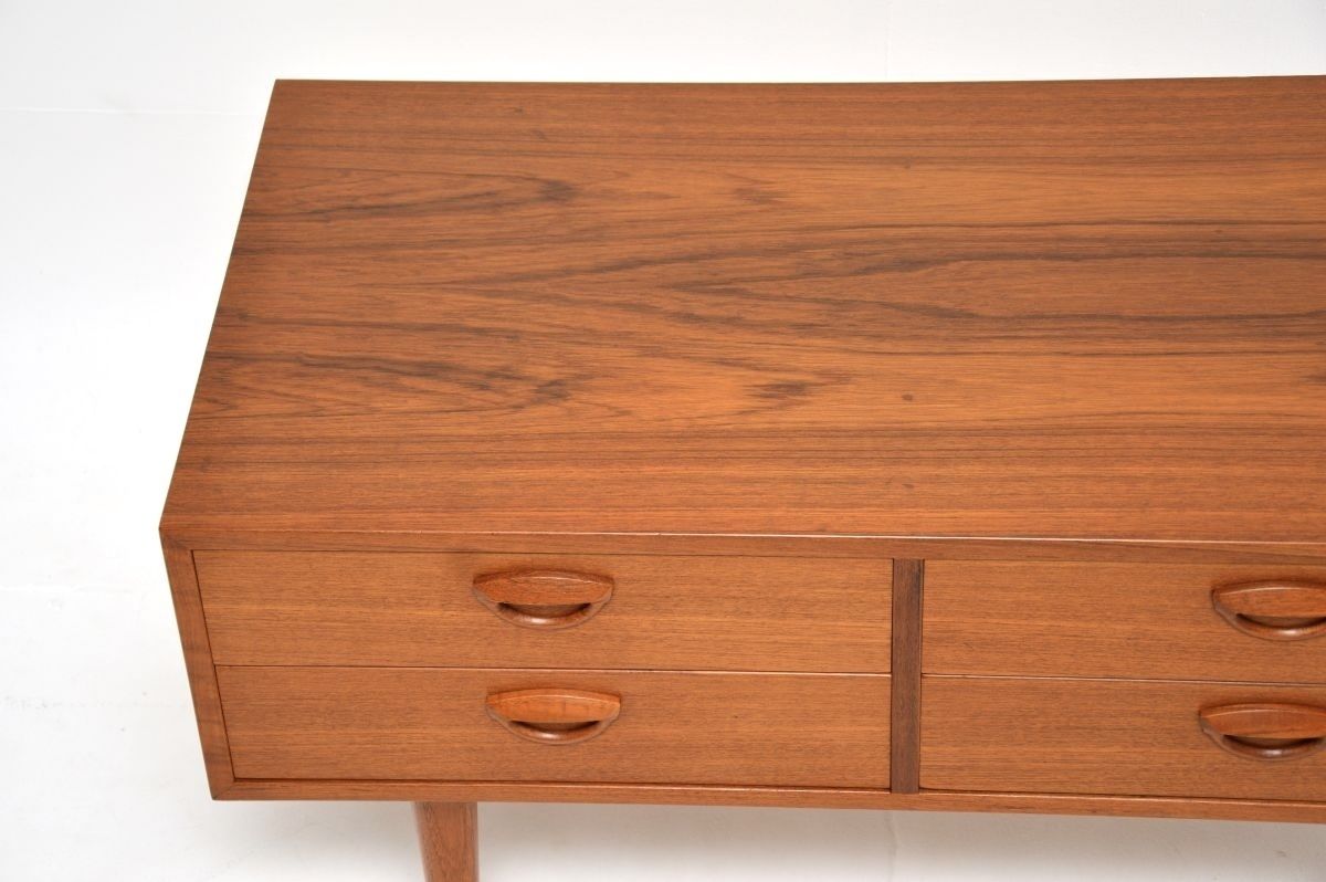 Danish Vintage Teak Side Chest / Cabinet By Kai Kristiansen photo buy