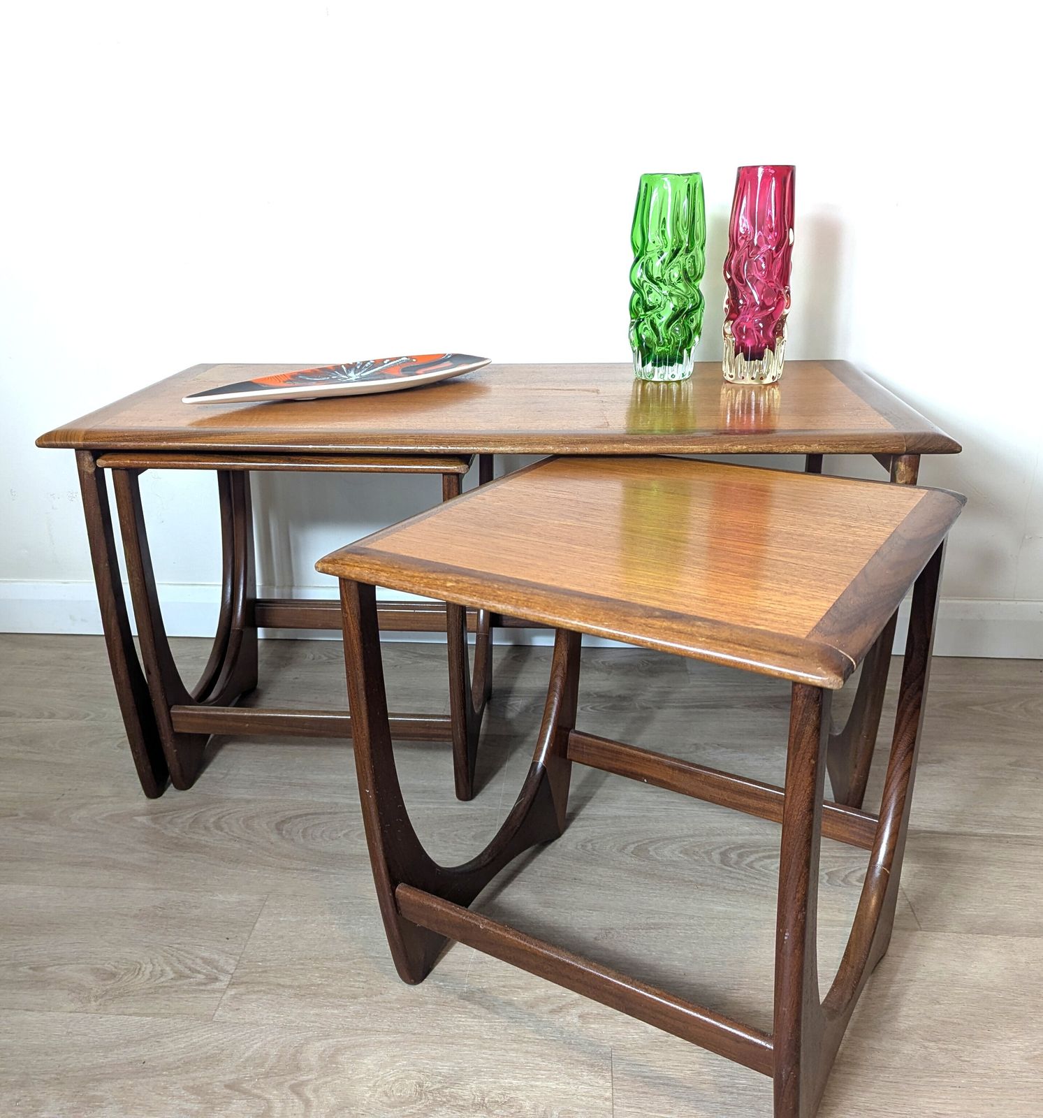 G Plan Astro Teak Nest Of Tables photo vintage