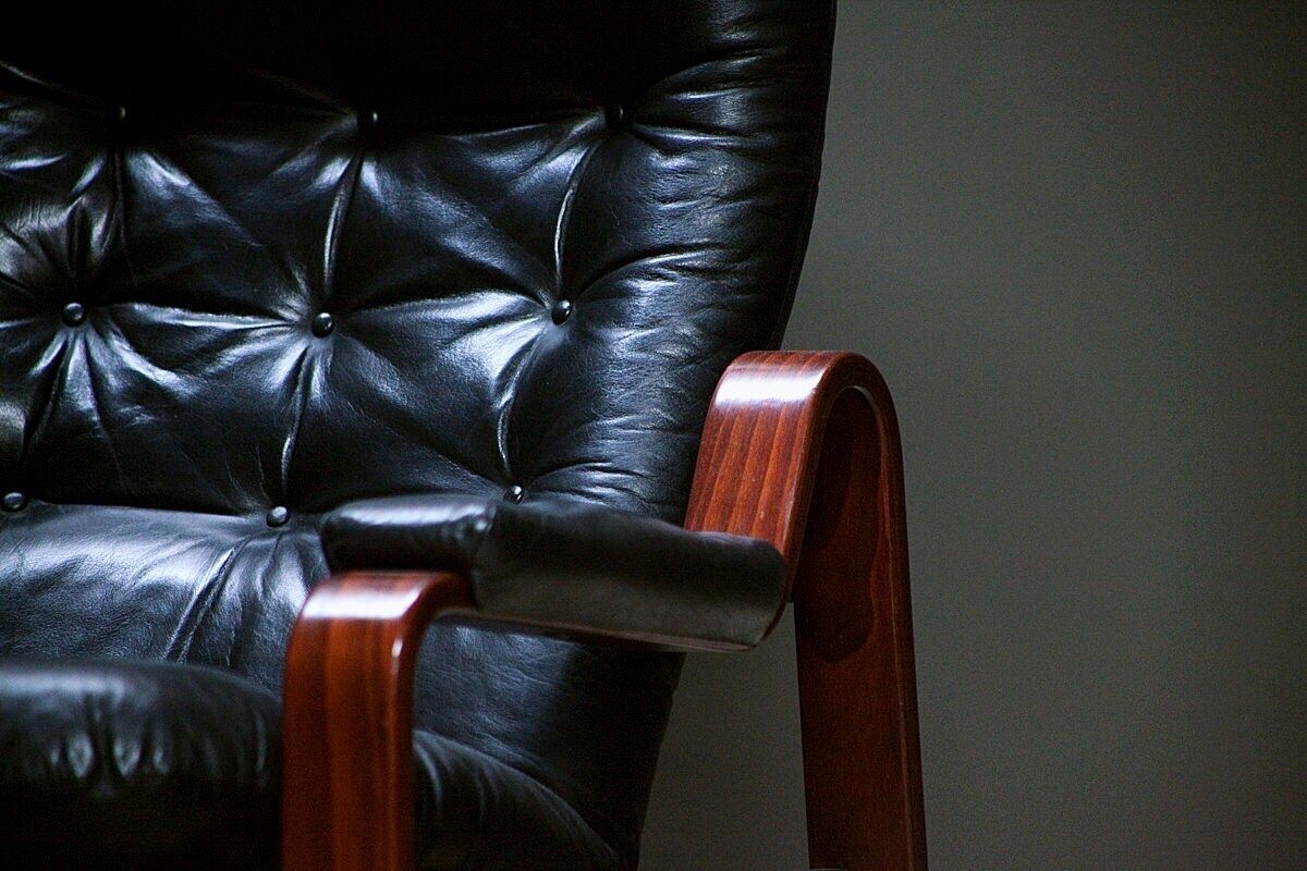 A 1970's "Relax II" Chair And Foot Stool By Göte Möbler Nassjö photo 2479.0