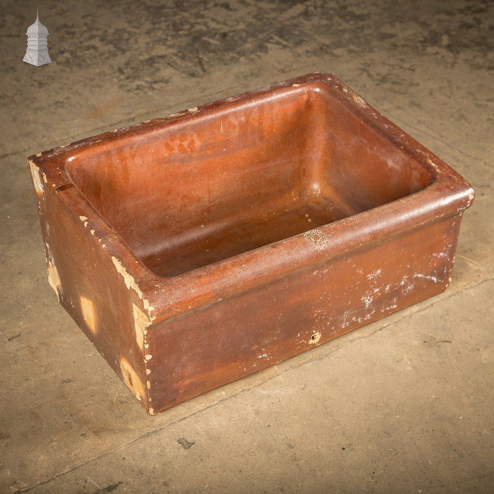 Salt Glazed Trough Planter By Oats & Green Halifax