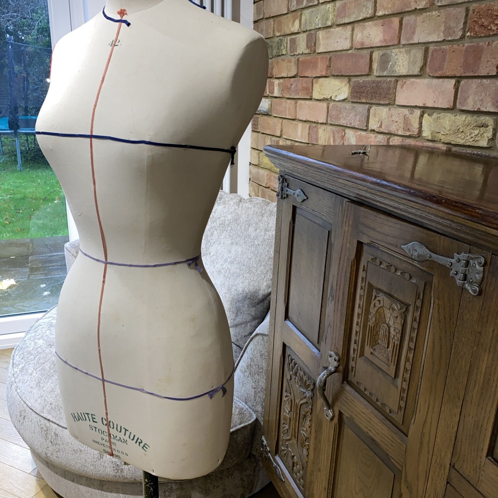 Stockman Haute Couture Vintage Mannequin photo for sale