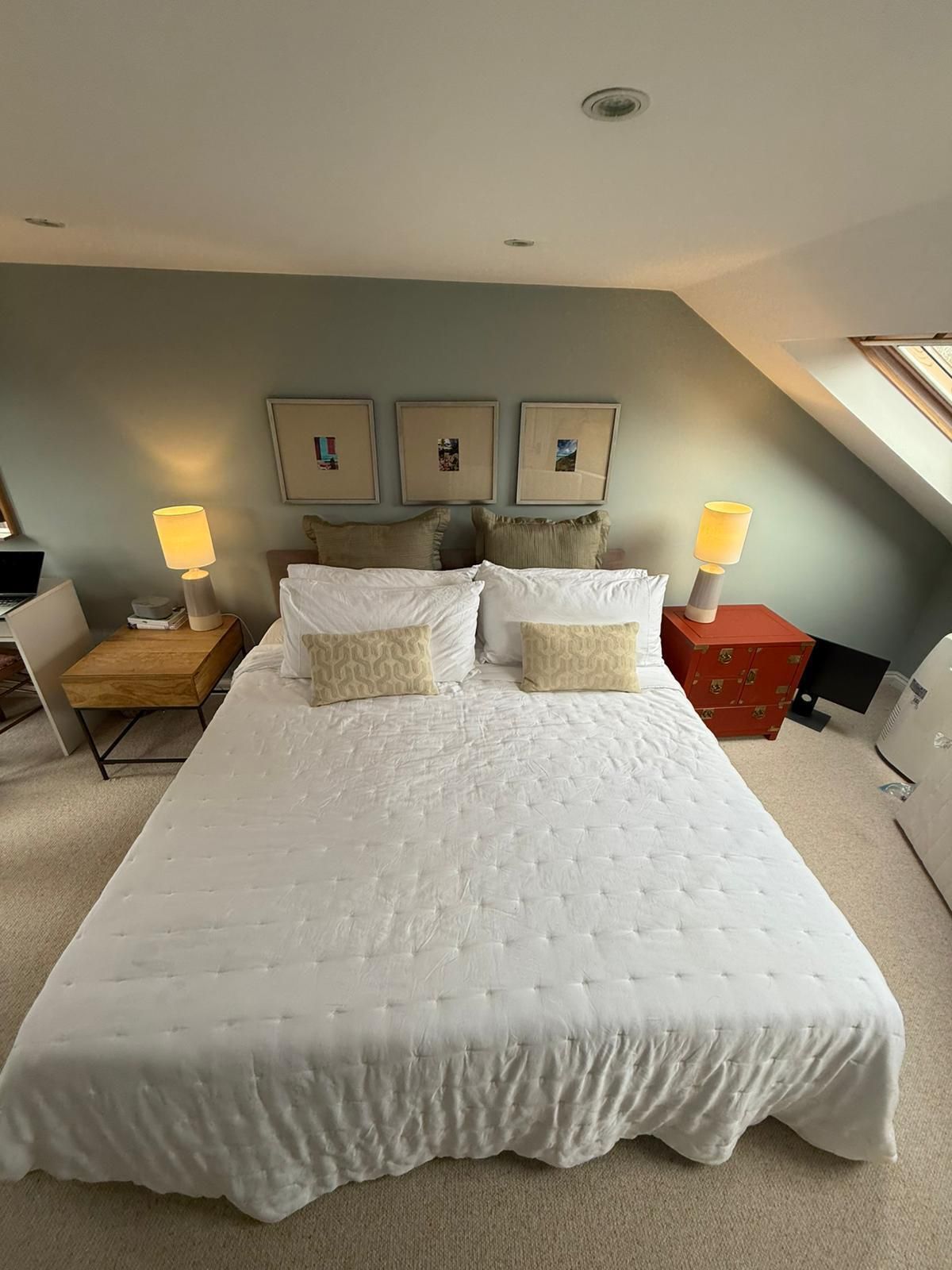 Super King Guest Bed With 2x Simba Mattresses – Rrp £2,395
