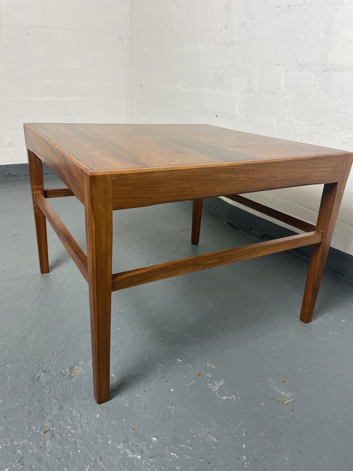 1960s Mid Century Modern Rosewood Side Table | Vintage Mcm Accent / Lamp Table photo furniture