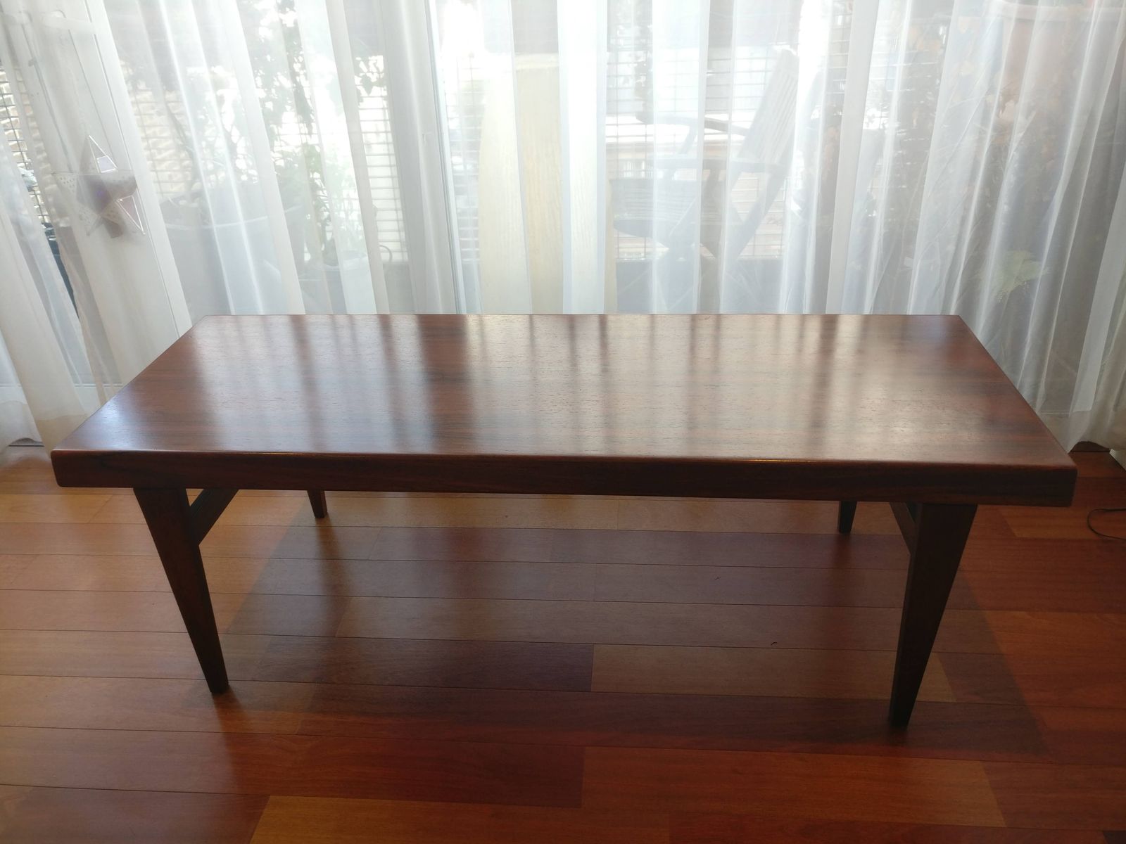 Danish Coffee Table In Rosewood By Johannes Andersen 1960s photo vinterior