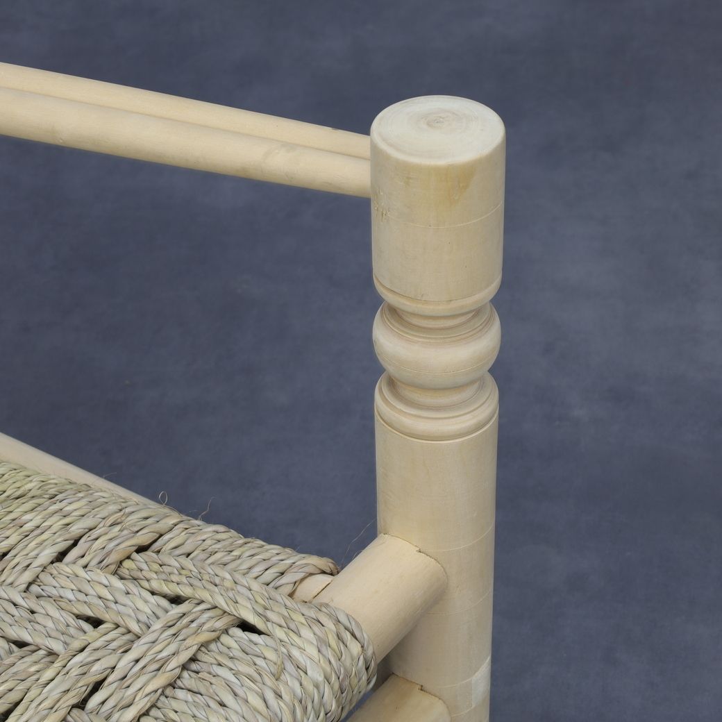 photo furniture Low Rope Armchair, France, 1970s