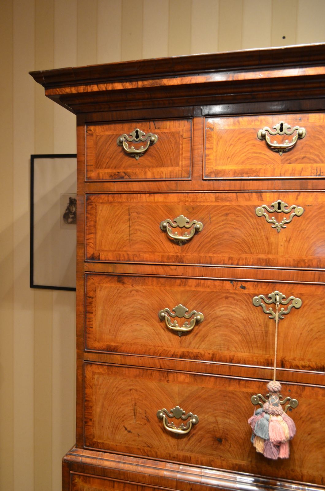8950.0 Beautiful George I Walnut Chest On Chest photo