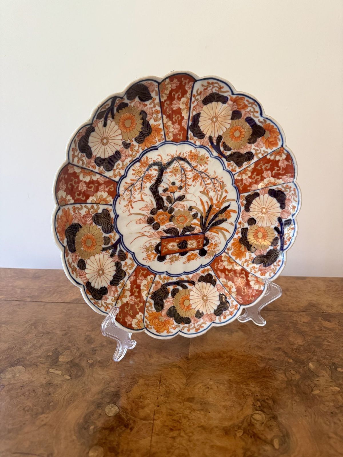 Wonderful Quality Antique Japanese Imari Plate photo furniture