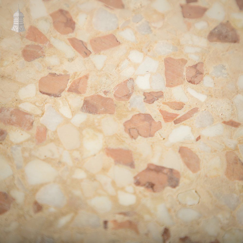 Terrazzo Tiles, Reclaimed, Batch Of 35   3 Square Metres photo vintage