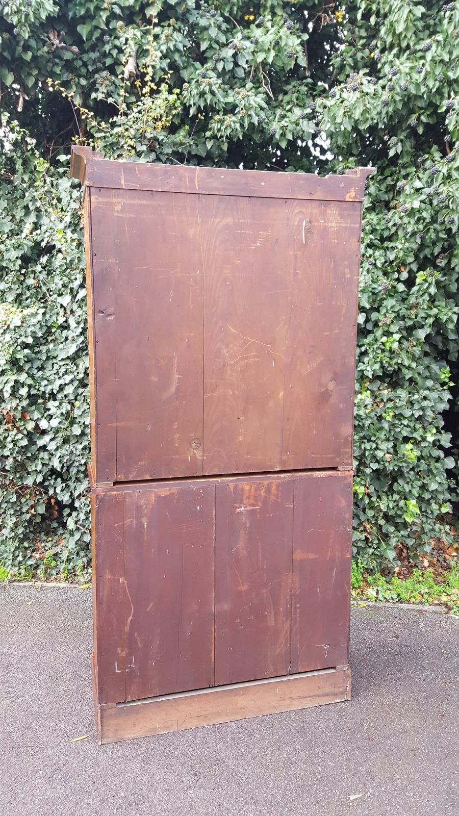 Victorian Mahogany Collectors Cabinet photo vintage
