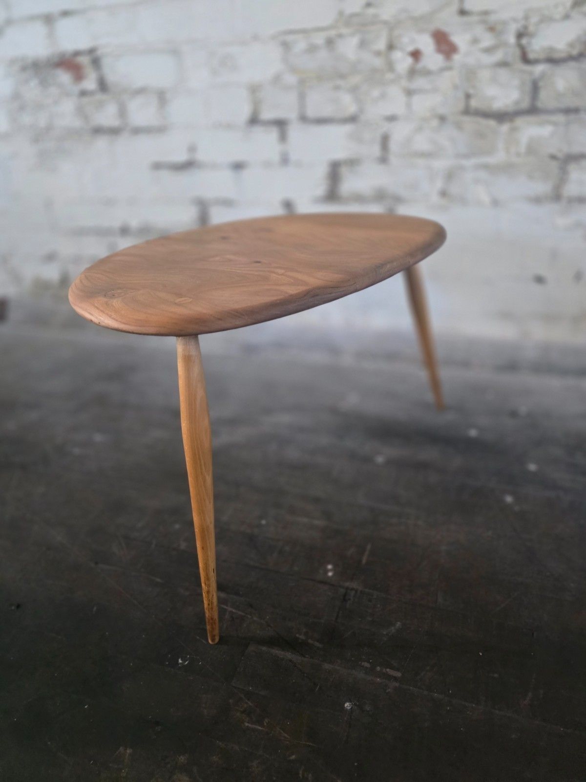 Ercol Mid Century Blonde Pebble Nest Of 3 Tables photo buy