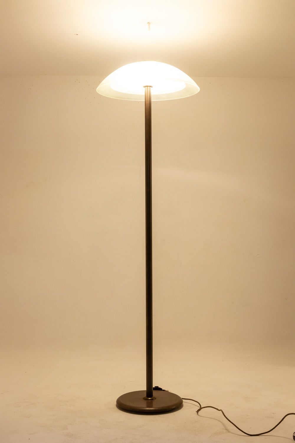 Andrée Putman Pair Of Art Deco Style Floor Lamps. Circa 1980 photo Lighting