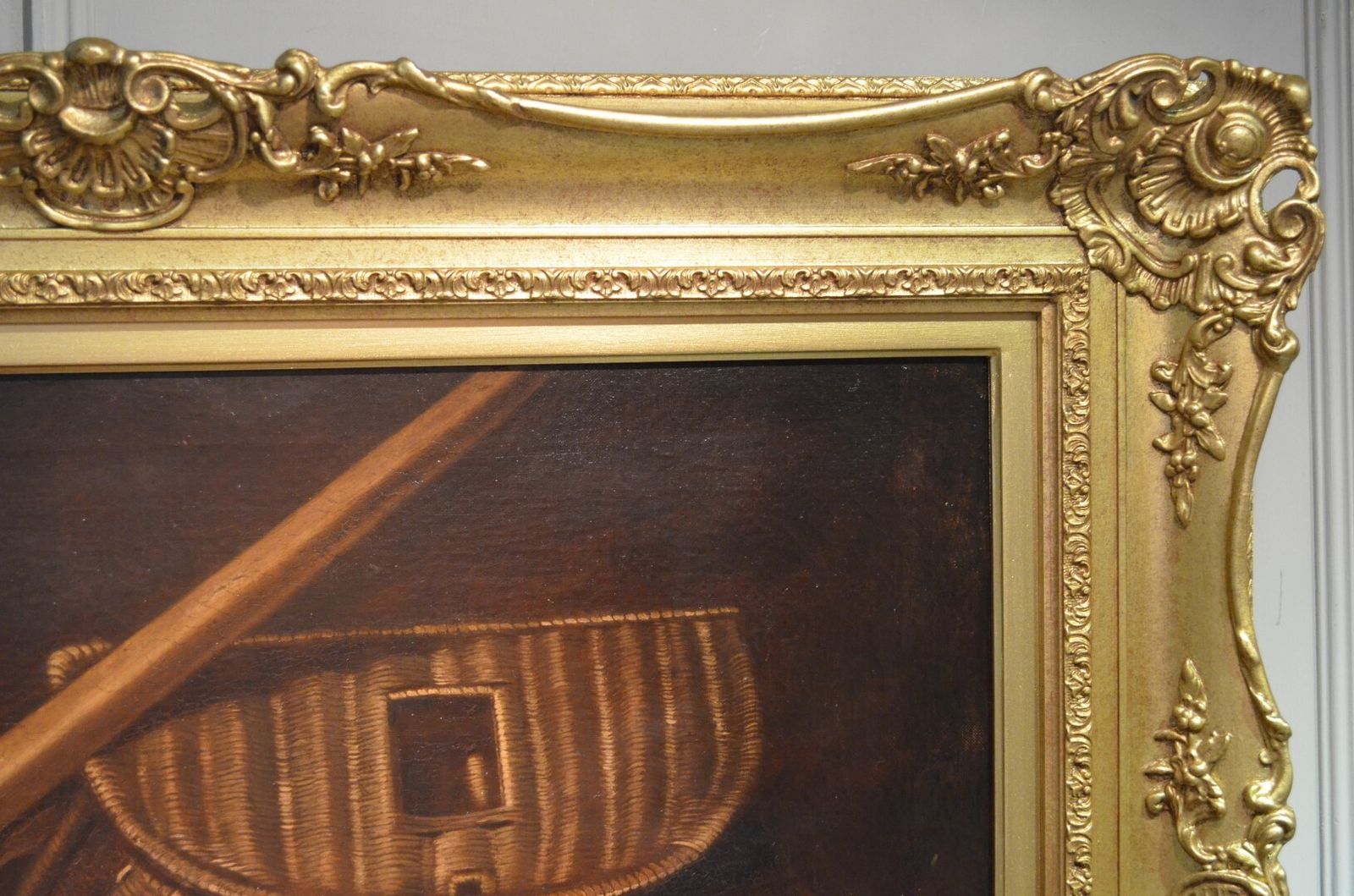 19thc Oil Of Cat And Fish Attributed To Horatio Henry Couldery photo for sale