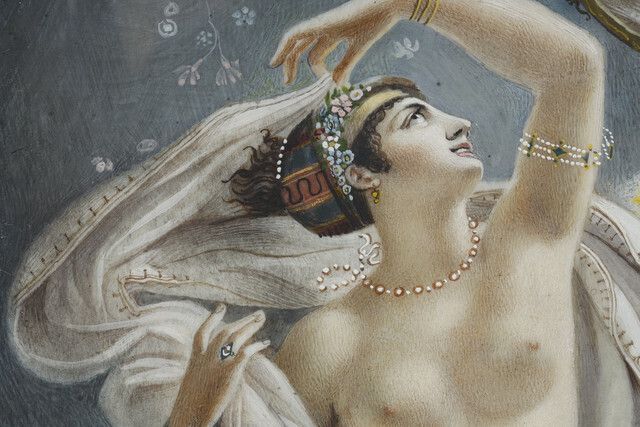 4639.0 Representation Of Danaë, After A Painting By Anne Louis Girodet Trioson photo