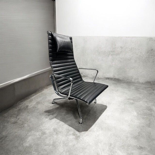 Charles & Ray Eames Aluminium Chair Ea 124 – Lounge 1958 photo for sale