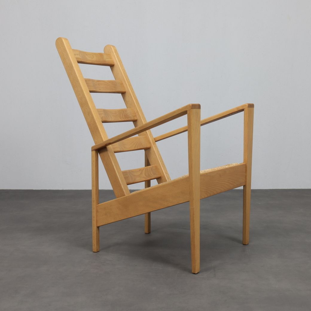 Rare “Sedus” Armchair By Wim Mulder For Meubelatelier Allerhanden, Netherlands, 1980s photo furniture