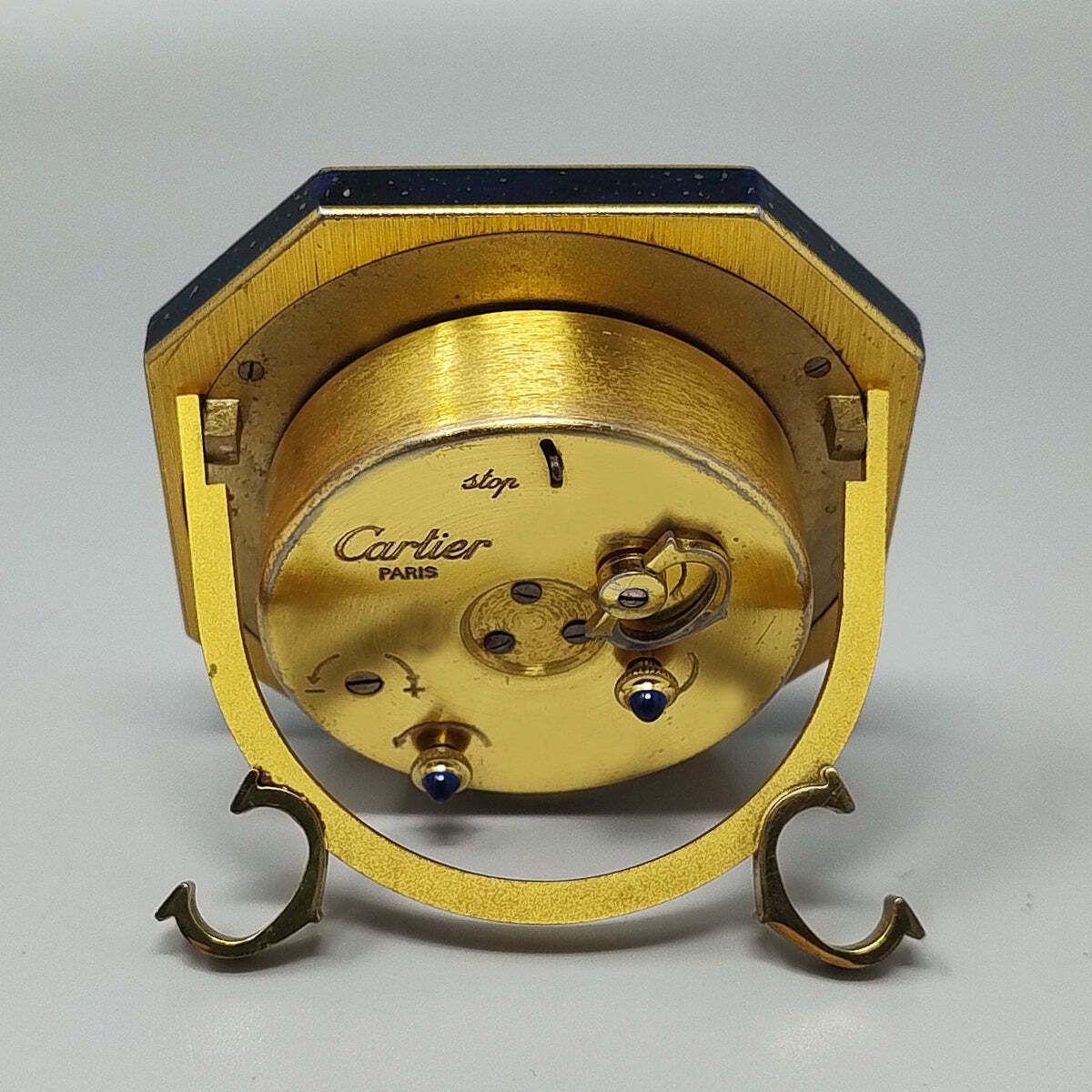 1980s Gorgeous Cartier Alarm Clock Pendulette. Made In Swiss photo 2179.0