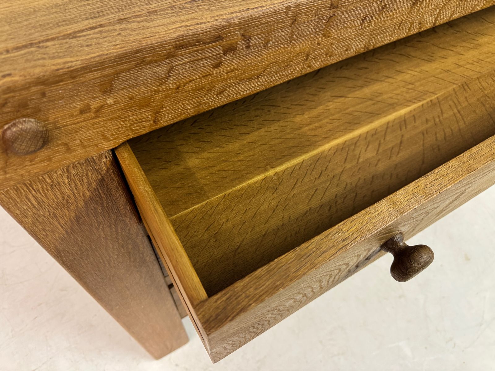 Brutalist Oak Chest Of Drawers, 1970s photo buy