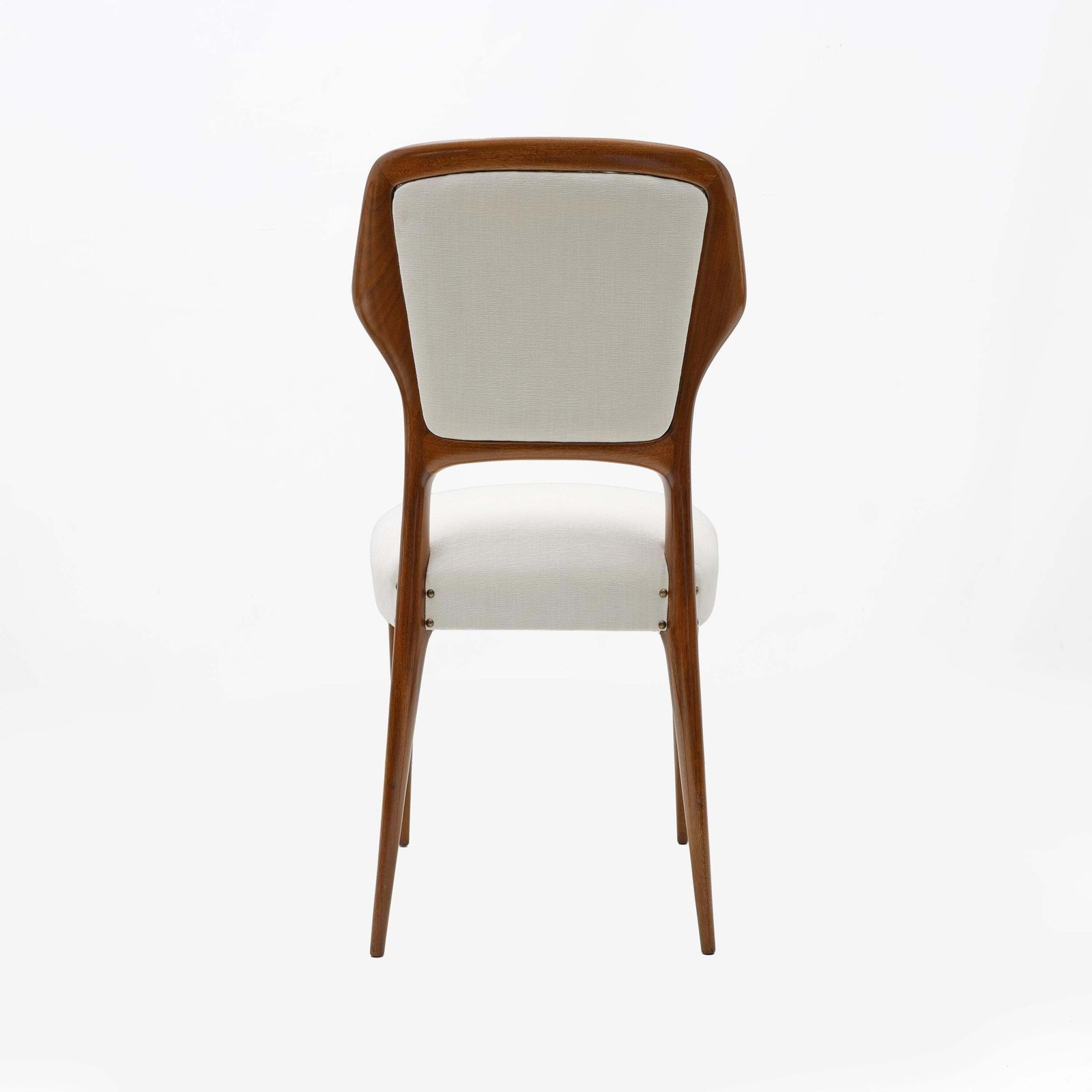 Vittorio Dassi Mid Century Modern Italian Dinning Chairs, 1950s, Set Of Four photo vintage
