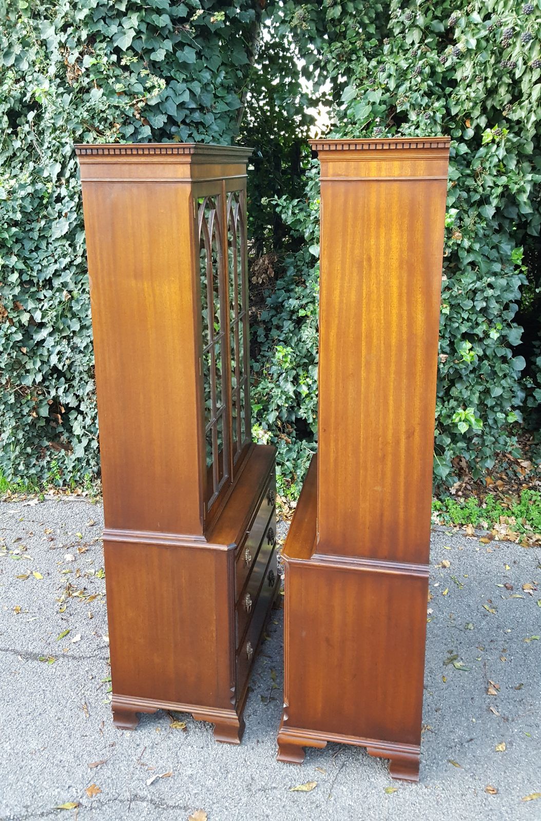 Matching Pair Of Mahogany Bookcases photo buy