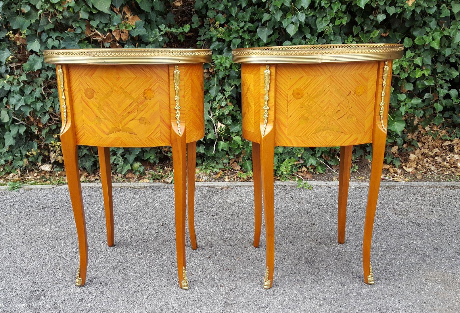 Matching Pair Of Italian Bedside Tables By Fratelli Cattaneo Novedrate photo Furniture