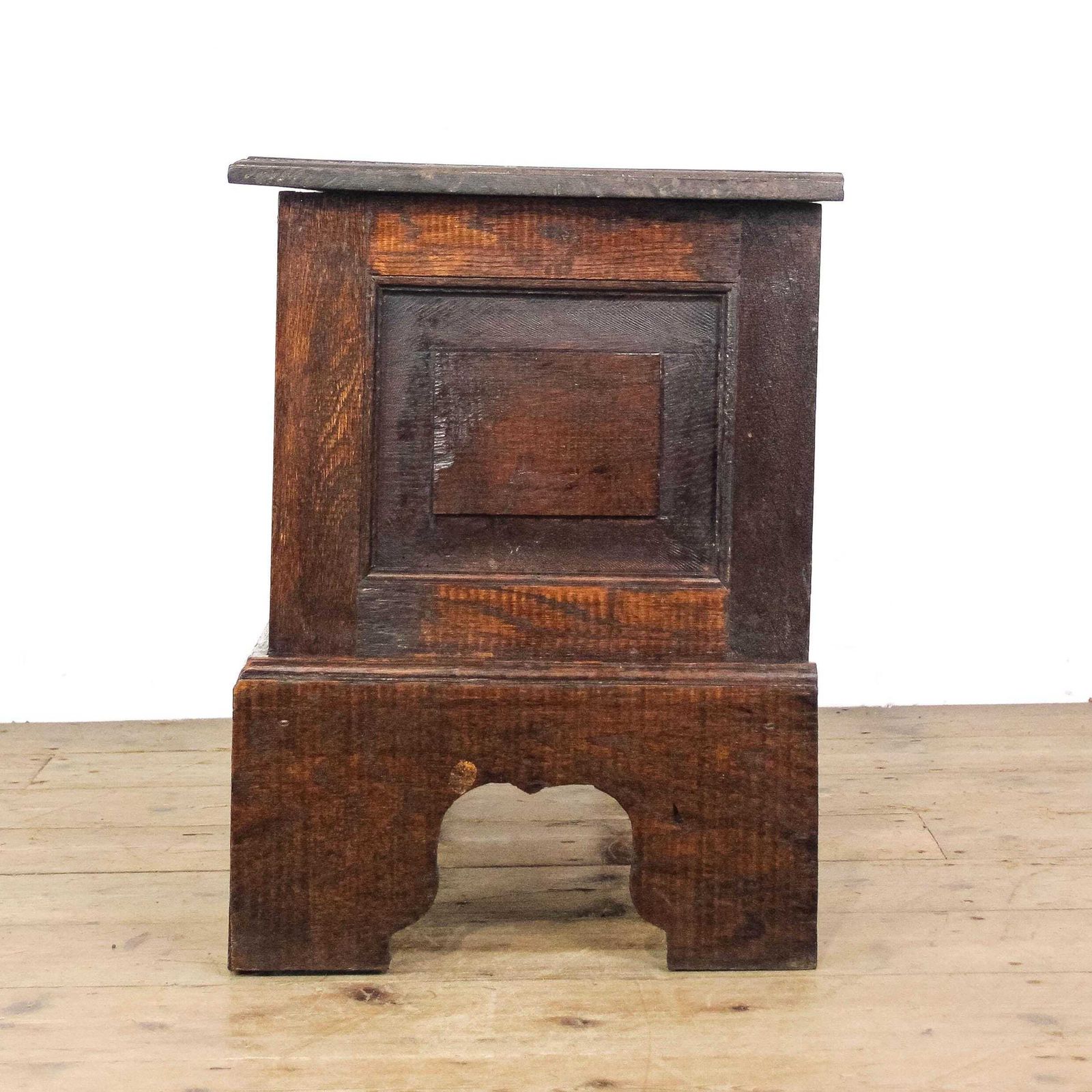 Early 20th Century Oak Coffer Bach | Antique Furniture | Antique Trunk | Antique Storage | Antique Blanket Box | Welsh Antique (M 6527 ) photo vintage