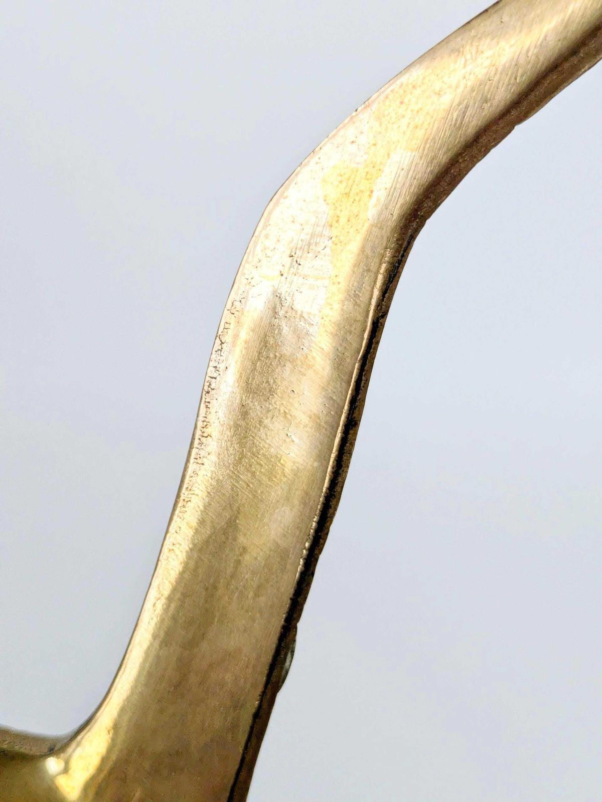 86.0 Set Of 2 Midcentury Brass Flying Birds: 1960s Minimalist Sculptural Seagull Wall Art photo
