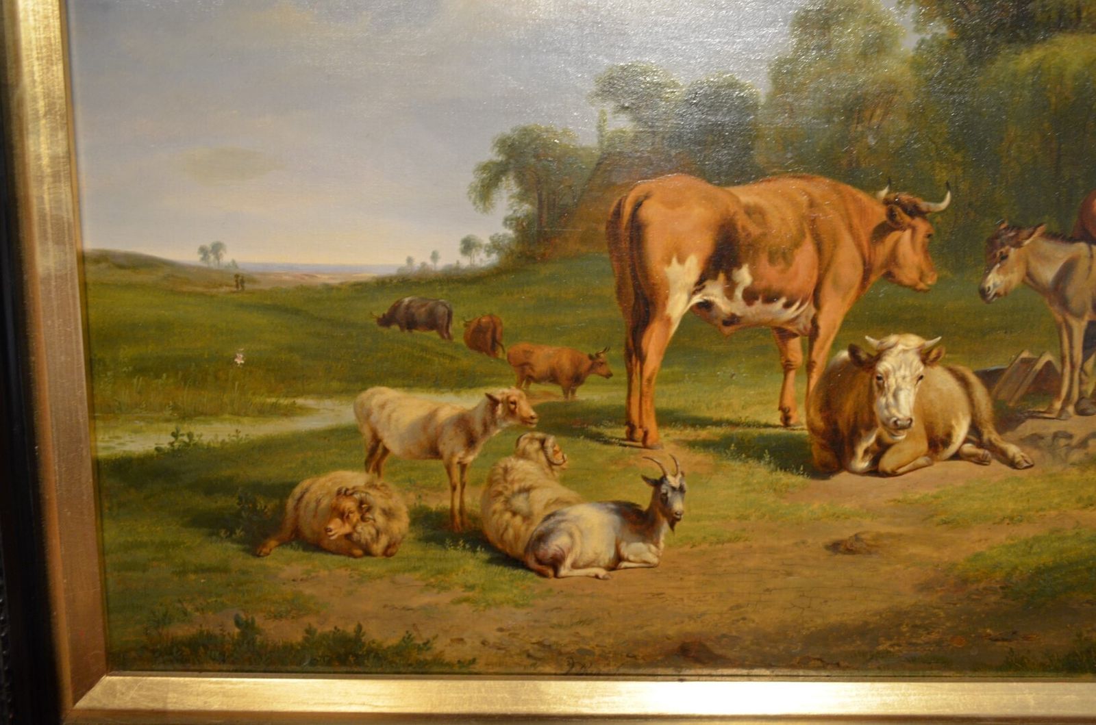 Oil Painting By James De Rijk (Dutch, 1806 1882) photo furniture
