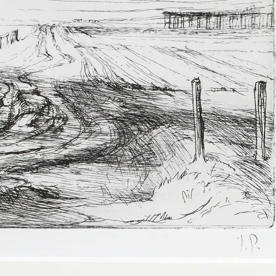Jean Pierre Cornet (B.1925) 20th Century Etching, A Ramble In The Countryside photo buy