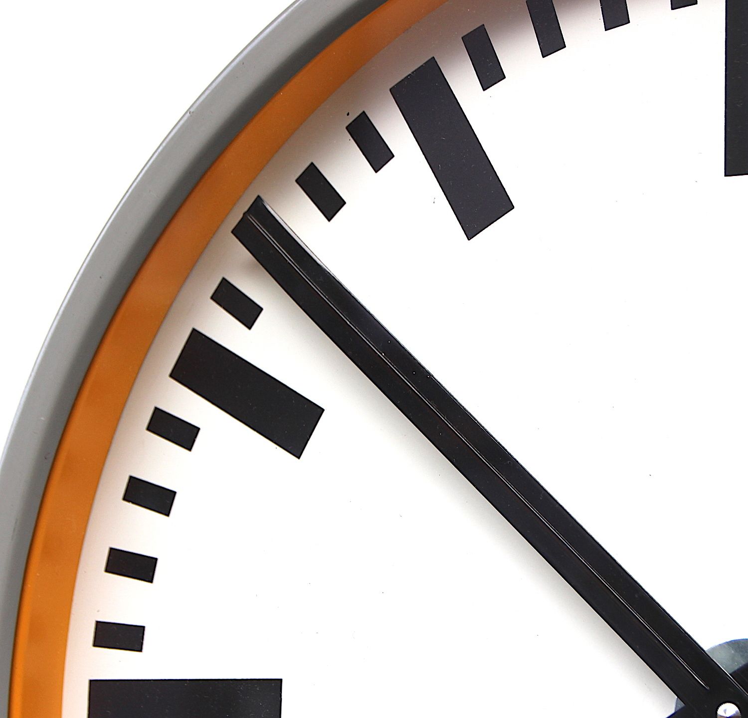 photo for sale Large 44cm 1970s West German Factory Vintage Factory Wall Clock. Fully Guaranteed