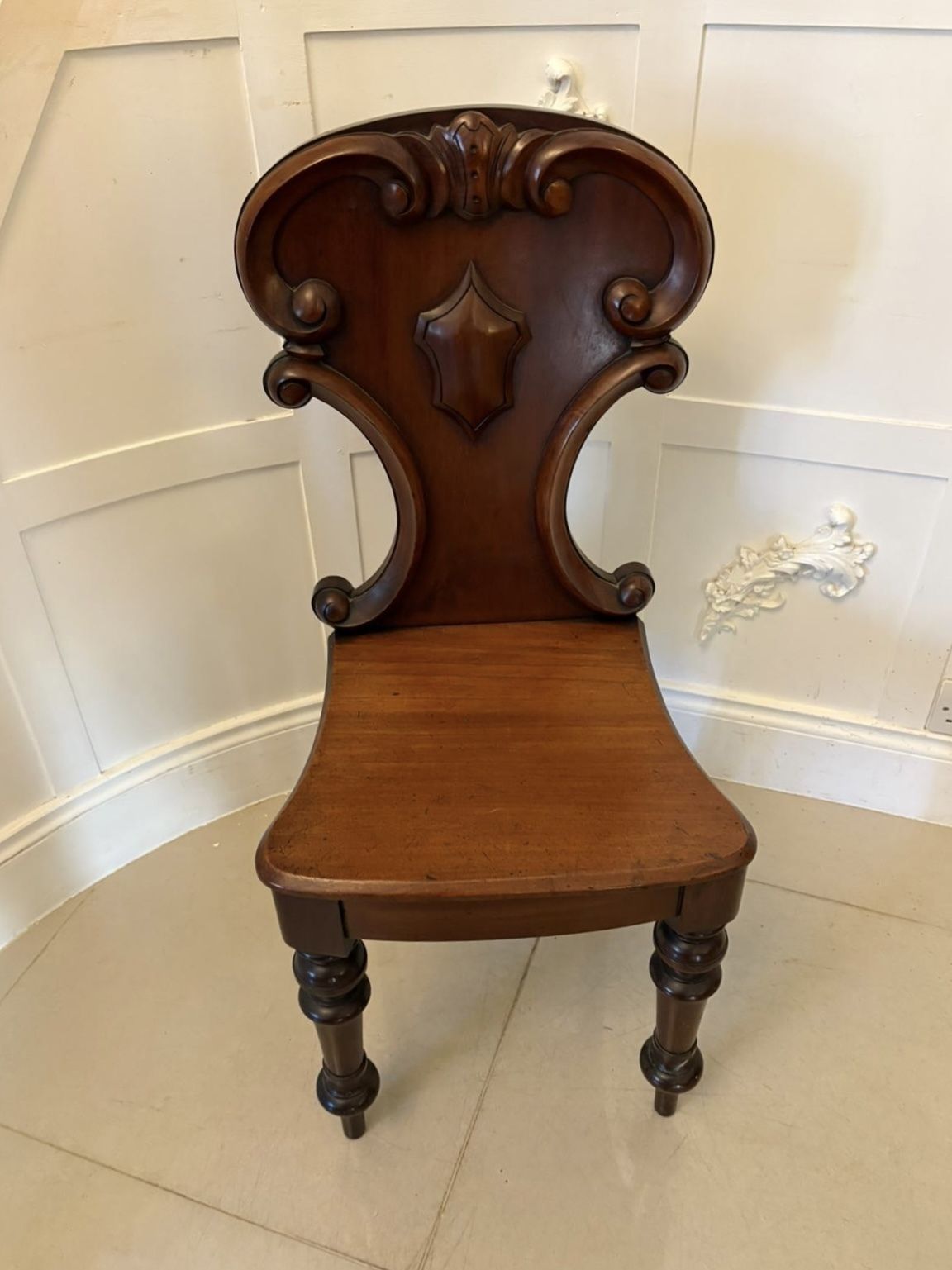 photo vintage Superb Quality Pair Of Antique 19th Century Mahogany Side Chairs