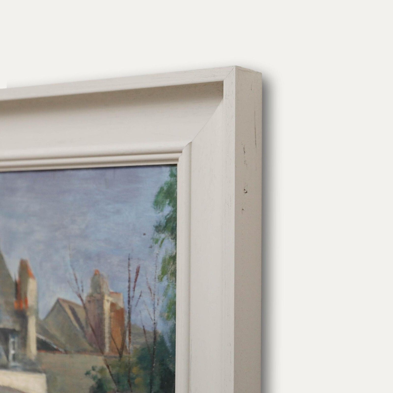 Cecile Hertz Eyrolles (1875 1974) Mid 20th Century Oil, Little Shepherds Hut photo 495.0