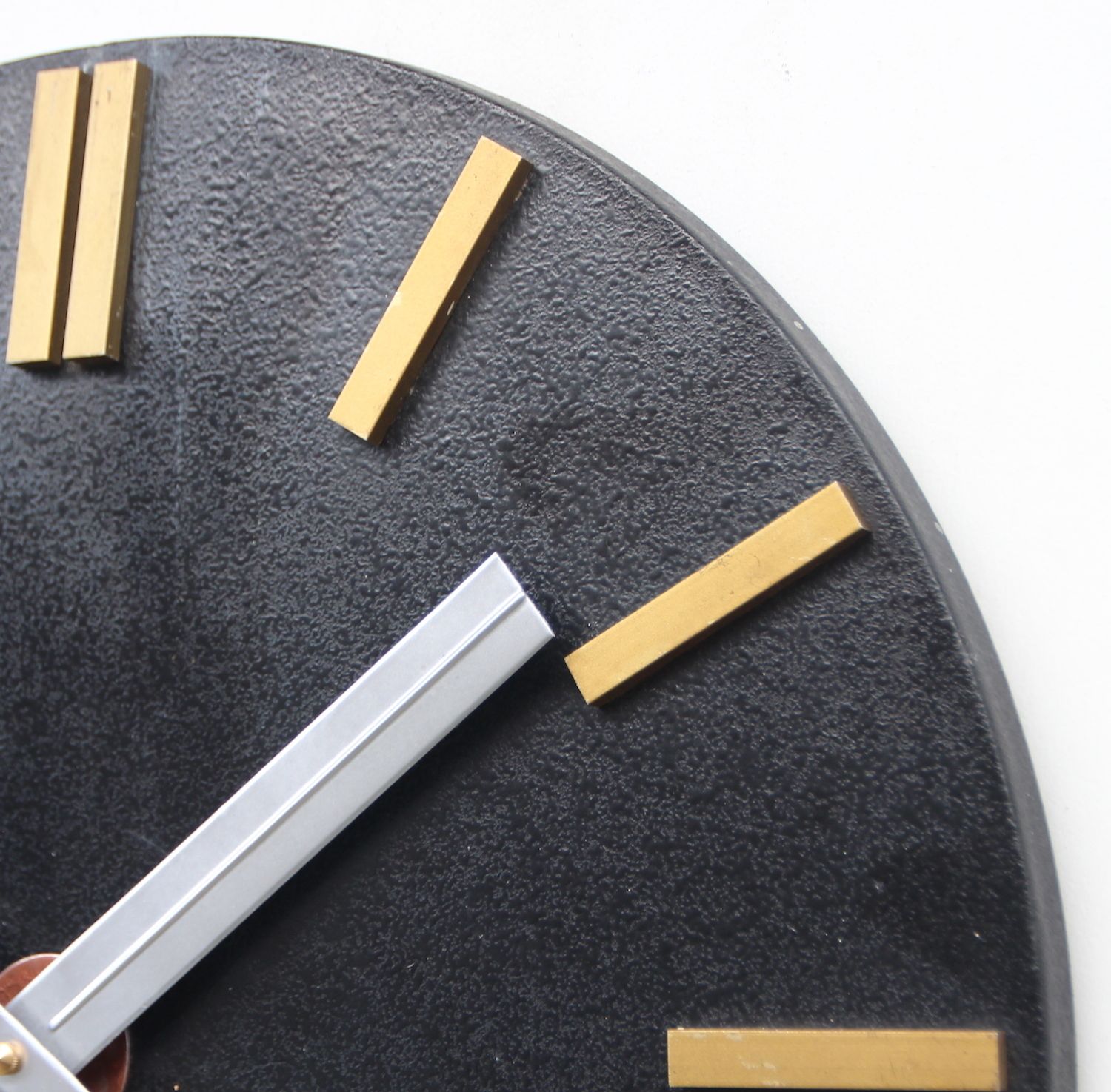 Home Decor Large 40cm 1960s East German Factory Vintage Factory Wall Clock. Fully Guaranteed photo