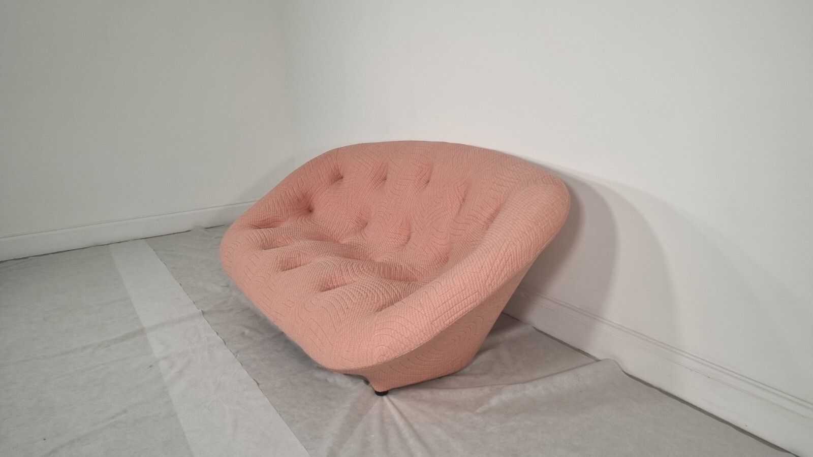 Ligne Roset Ploum Sofa In Appa Poncho Fabric In Mint Condition photo buy