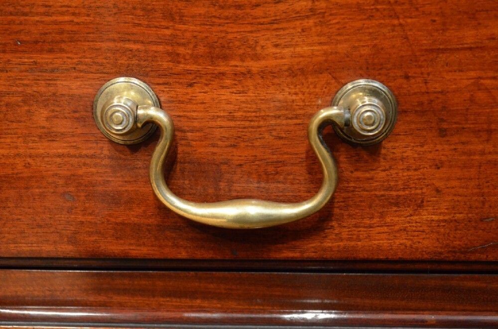 Furniture A George III Mahogany Dressing Chest By William Gomm. photo
