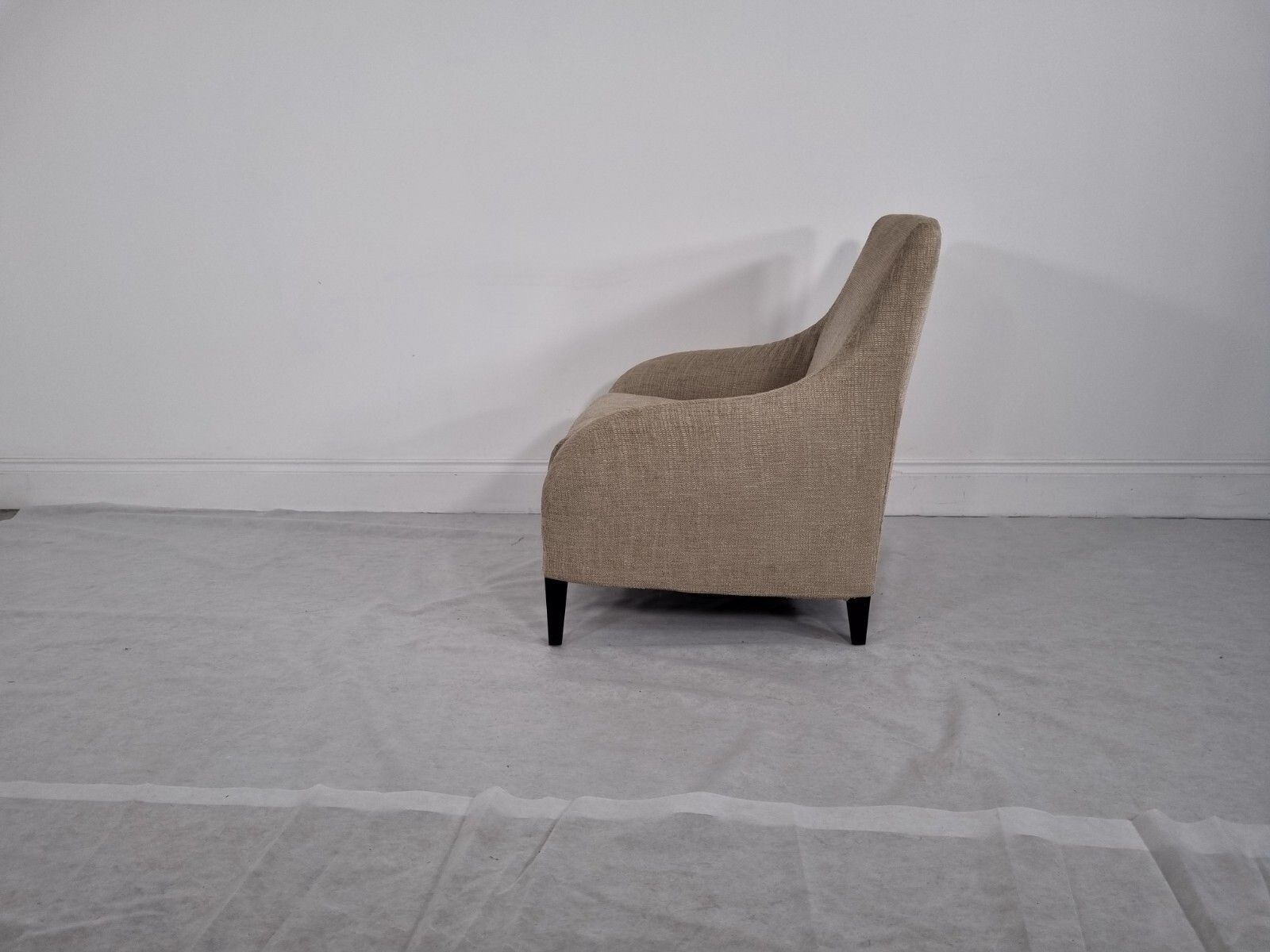 Bb Italia Florence F3 Armchair In Honey Flatweave In Immaculate Condition photo vintage