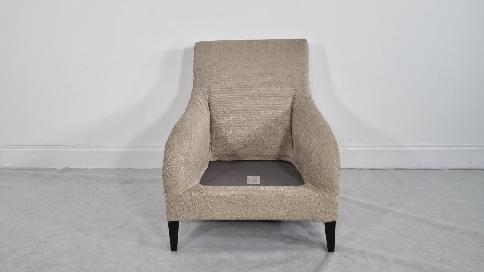 Furniture Bb Italia Florence F3 Armchair In Honey Flatweave In Immaculate Condition photo