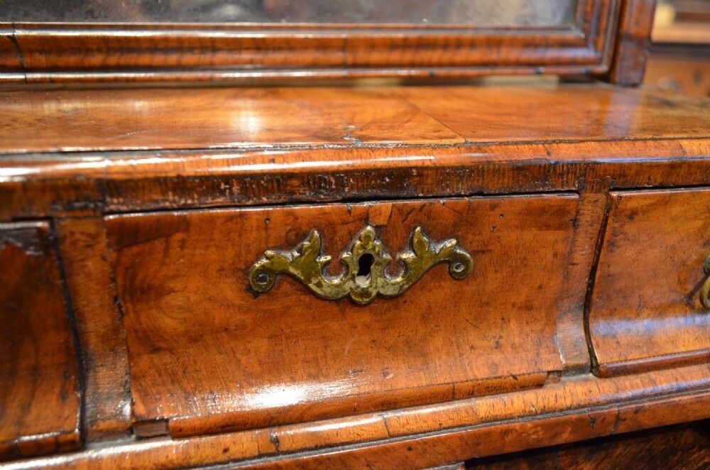 Early 18th Century Walnut Dressing Mirror. photo Furniture