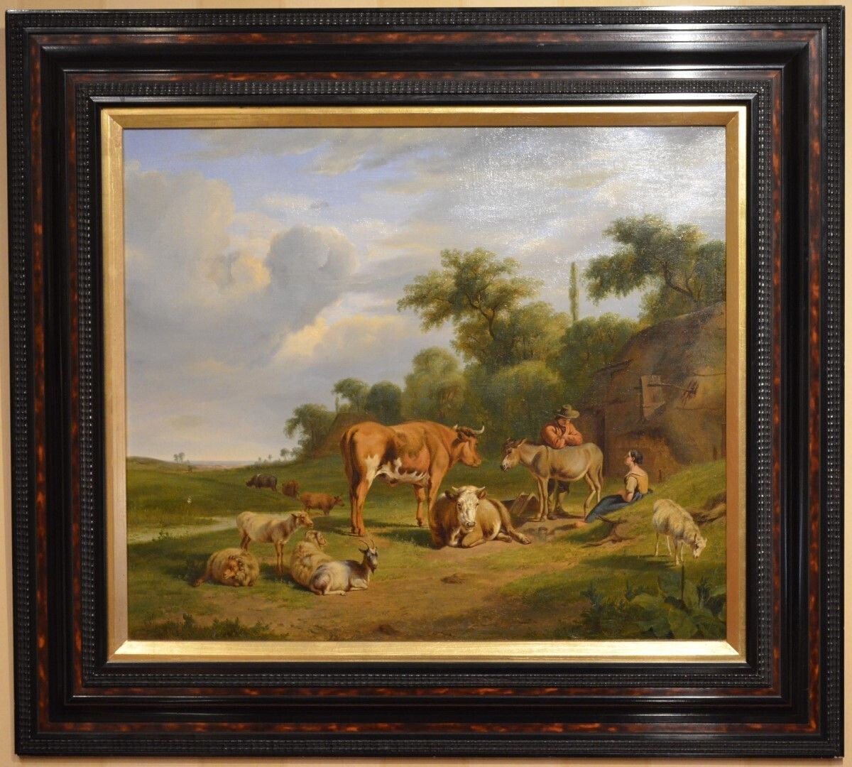 Oil Painting By James De Rijk (Dutch, 1806 1882)