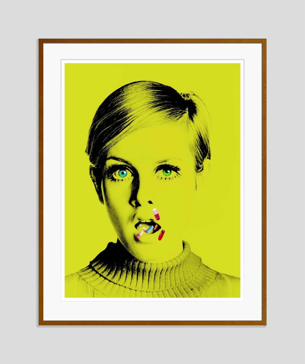 Batik 'The Drugs Don’t Work' Signed Limited Edition Print Framed In Brown photo furniture