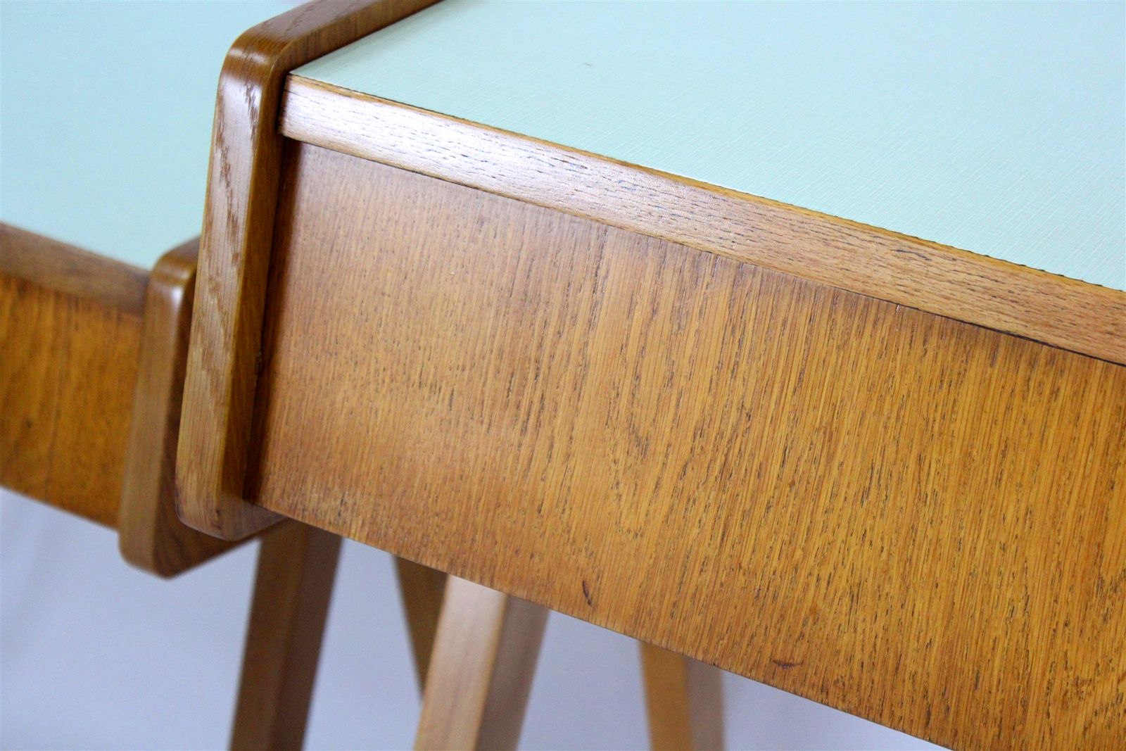 Restored Mid Century Nightstands With Dressing Table From Zapadoslovenske Zavody, 1960s, Set Of 3 photo vinterior